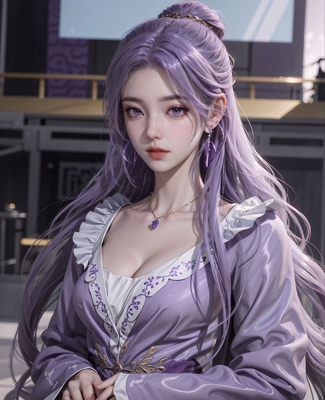 她们通过不
